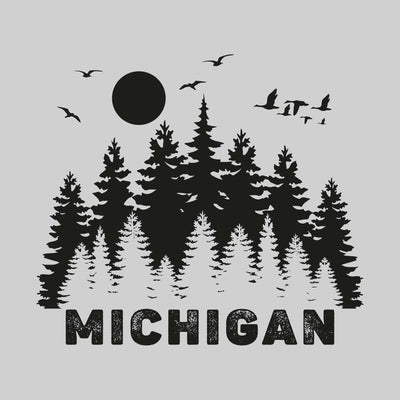 Michigan - Trees with Birds