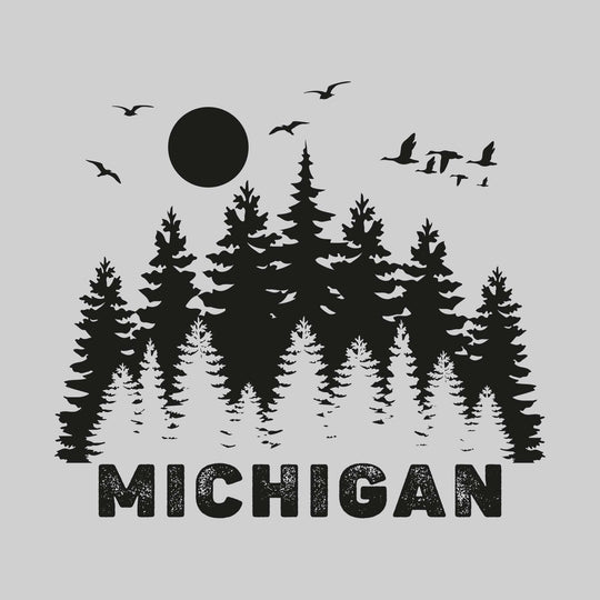Michigan - Trees with Birds