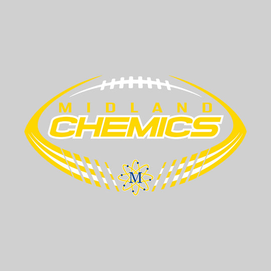 Midland Chemics - Football - Football Shape with Mascot