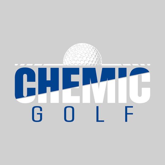 Midland Chemics - Golf - Split-Color Team Name with Golf Ball