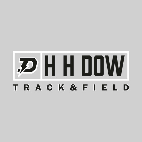 Midland Dow Chargers - Track & Field - Framed Mascot & School Name