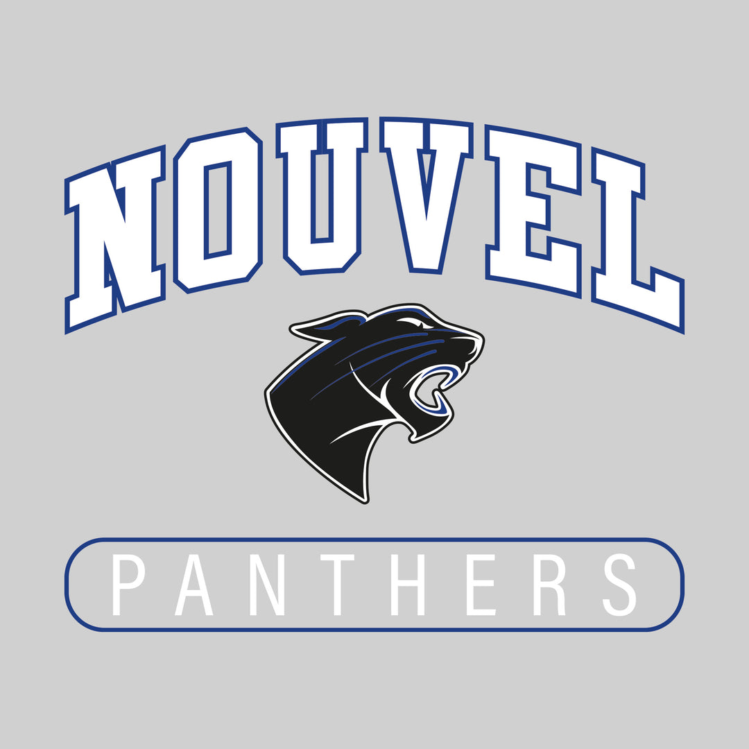 Nouvel Panthers - Spirit Wear - Arched Nouvel with Mascot