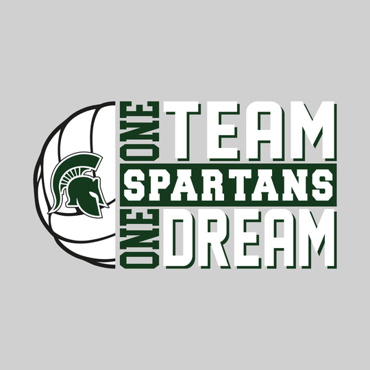 Pinconning Spartans - Volleyball - One Team One Dream