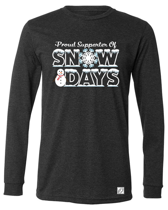Proud Supporter of Snow Days - Bella Canvas Adult