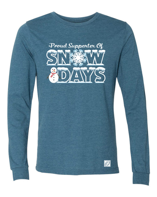 Proud Supporter of Snow Days - Bella Canvas Adult