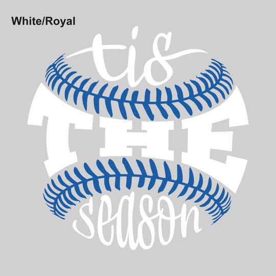 Tis the Season - Baseball - Choose Your Colors