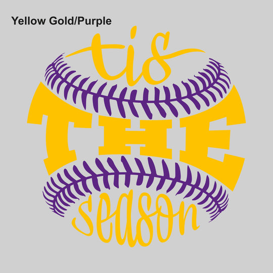 Tis the Season - Baseball - Choose Your Colors