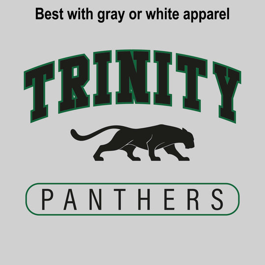Trinity Lutheran Panthers - Spirit Wear - Arched Trinity with Mascot