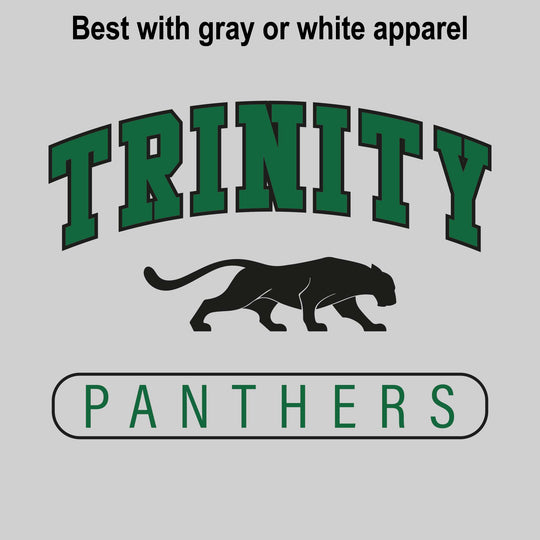Trinity Lutheran Panthers - Spirit Wear - Arched Trinity with Mascot
