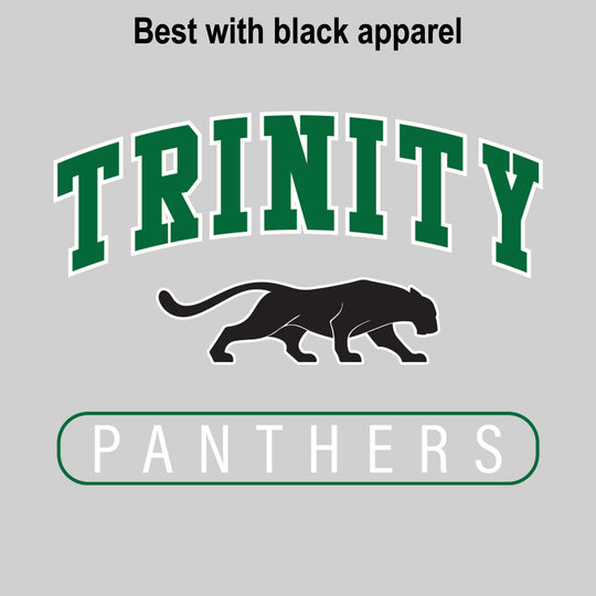 Trinity Lutheran Panthers - Spirit Wear - Arched Trinity with Mascot