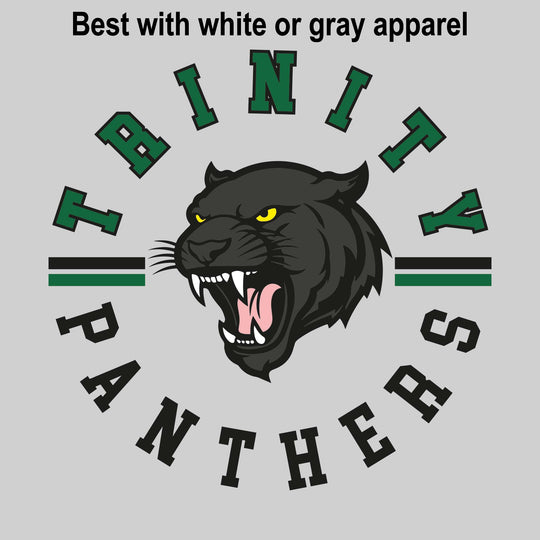 Trinity Lutheran Panthers - Spirit Wear - Circular Text with Mascot