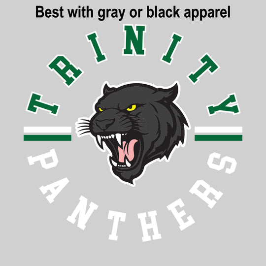 Trinity Lutheran Panthers - Spirit Wear - Circular Text with Mascot