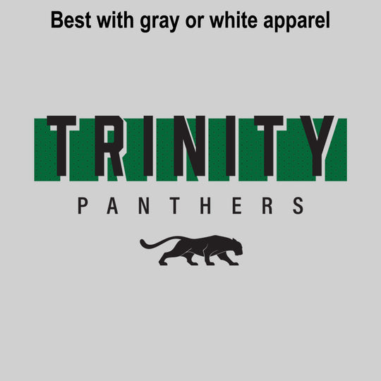 Trinity Lutheran Panthers - Spirit Wear - Trinity with Cutout Shadow and Mascot
