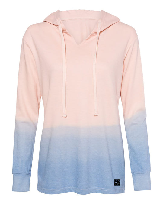 MV Sport Ladies French Terry Ombré Hoodie