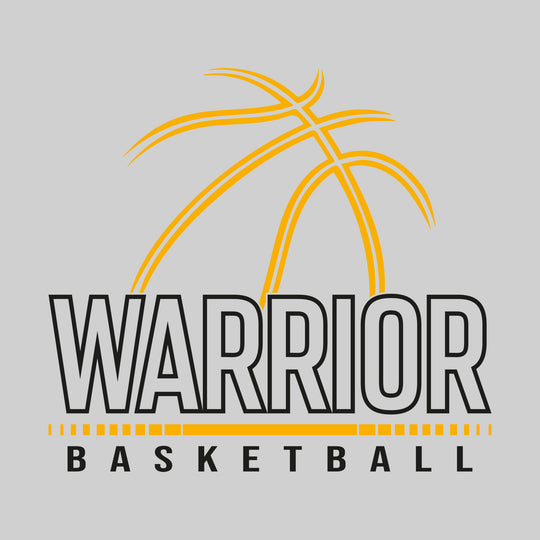 Western Warriors - Basketball - Basketball Grooves with Team Name