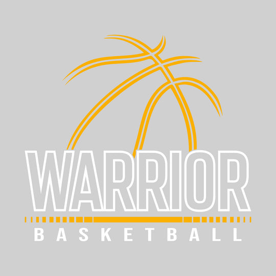 Western Warriors - Basketball - Basketball Grooves with Team Name