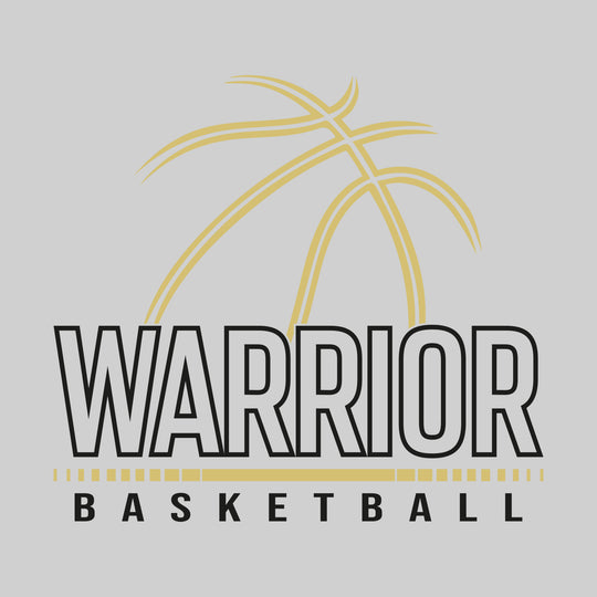 Western Warriors - Basketball - Basketball Grooves with Team Name