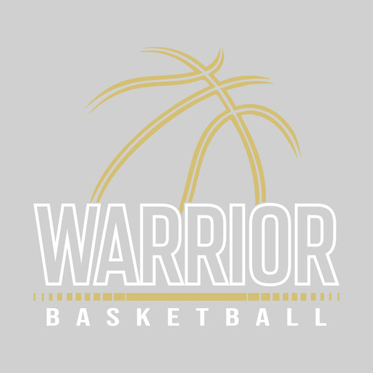 Western Warriors - Basketball - Basketball Grooves with Team Name