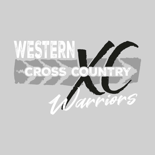 Western Warriors - Cross Country - Brush Stroke Arrow with XC