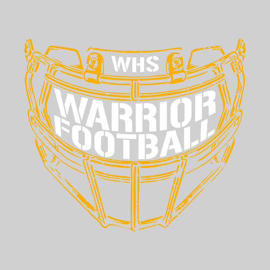 Western Warriors - Football - Facemask with Text