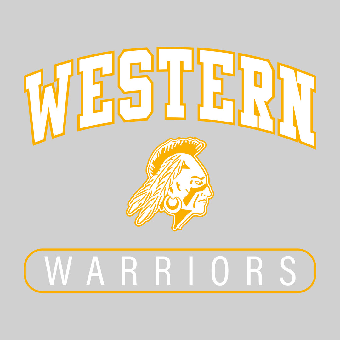 Western Warriors - Spirit Wear - Arched Western with Mascot