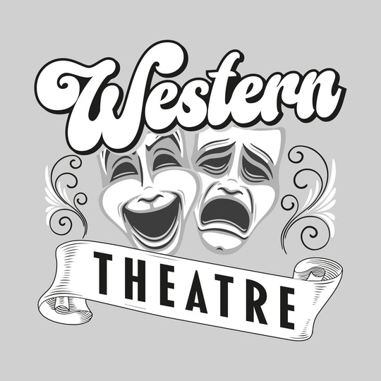 Western Warriors - Theatre - Drama Masks with Banner