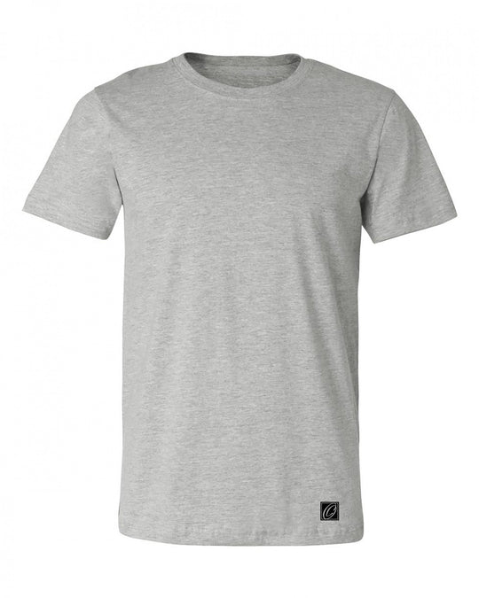 Bella Canvas Adult Heather CVC Crew Neck Short Sleeve Tee - Black/Gray/White - 2XL-4XL