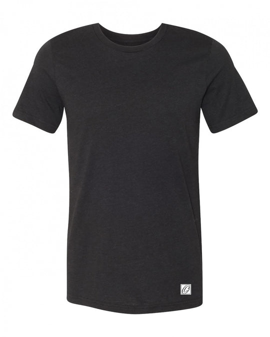 Bella Canvas Adult Heather CVC Crew Neck Short Sleeve Tee - Black/Gray/White - XS-XL