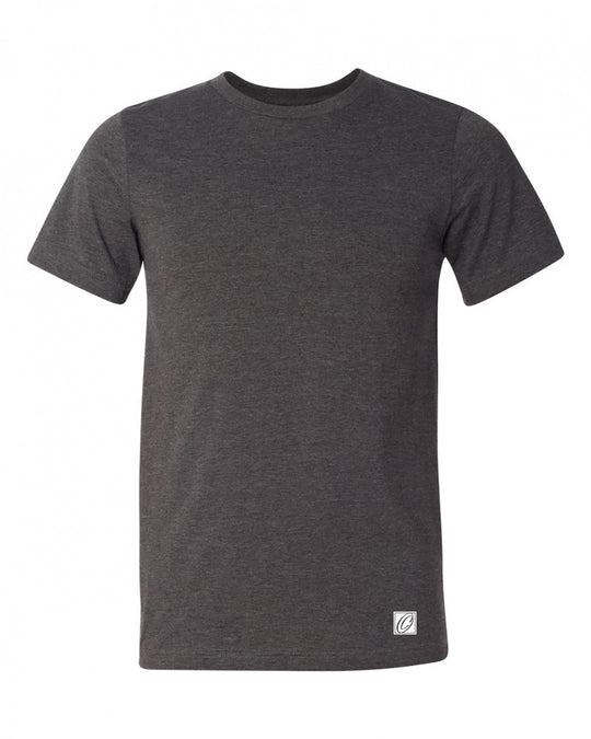Bella Canvas Adult Heather CVC Crew Neck Short Sleeve Tee - Black/Gray/White - XS-XL