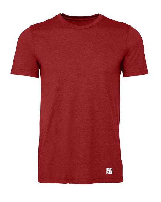 Bella Canvas Adult Heather CVC Crew Neck Short Sleeve Tee - Red/Pink/Purple - 2XL-4XL