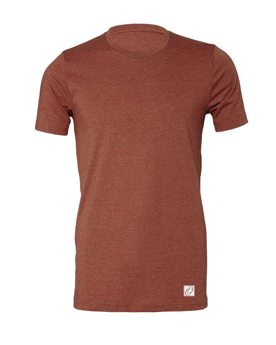 Bella Canvas Adult Heather CVC Crew Neck Short Sleeve Tee - Yellow/Orange/Tan - 2XL-4XL