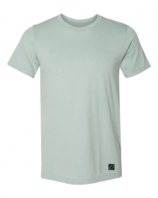 Bella Canvas Adult Heather CVC Crew Neck Short Sleeve Tee - Greens - XS-XL