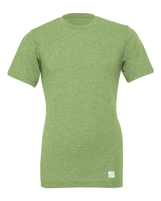 Bella Canvas Adult Heather CVC Crew Neck Short Sleeve Tee - Greens - 2XL-4XL