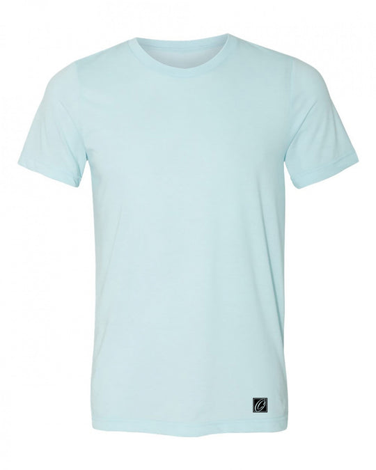 Bella Canvas Adult Heather CVC Crew Neck Short Sleeve Tee - Blues - 2XL-4XL