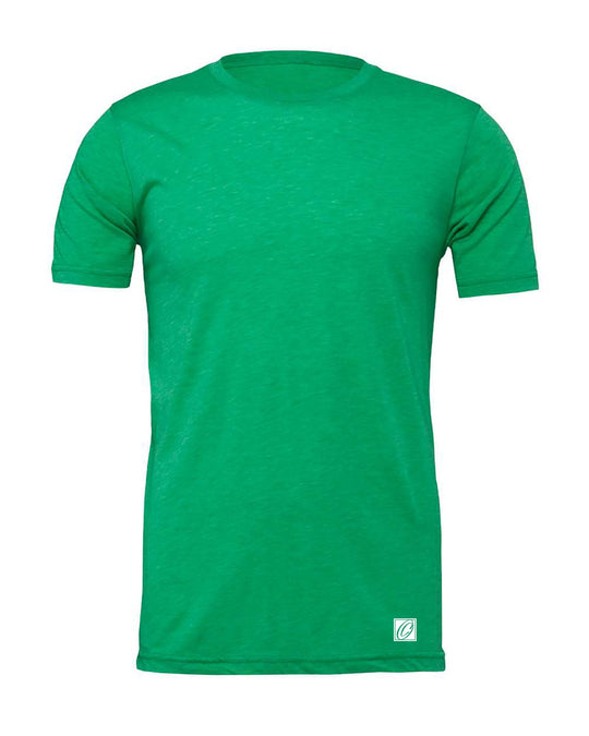 Bella Canvas Adult Heather CVC Crew Neck Short Sleeve Tee - Greens - 2XL-4XL
