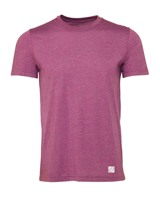 Bella Canvas Adult Heather CVC Crew Neck Short Sleeve Tee - Red/Pink/Purple - 2XL-4XL