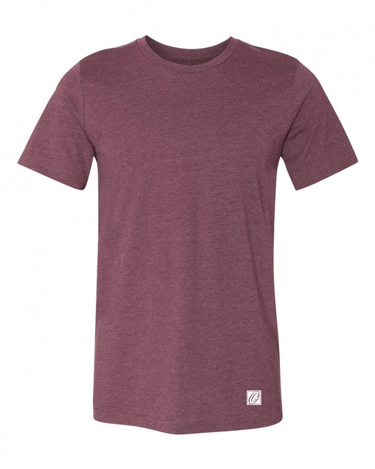 Bella Canvas Adult Heather CVC Crew Neck Short Sleeve Tee - Red/Pink/Purple - 2XL-4XL