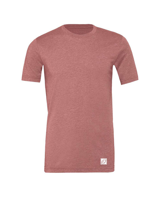 Bella Canvas Adult Heather CVC Crew Neck Short Sleeve Tee - Red/Pink/Purple - 2XL-4XL