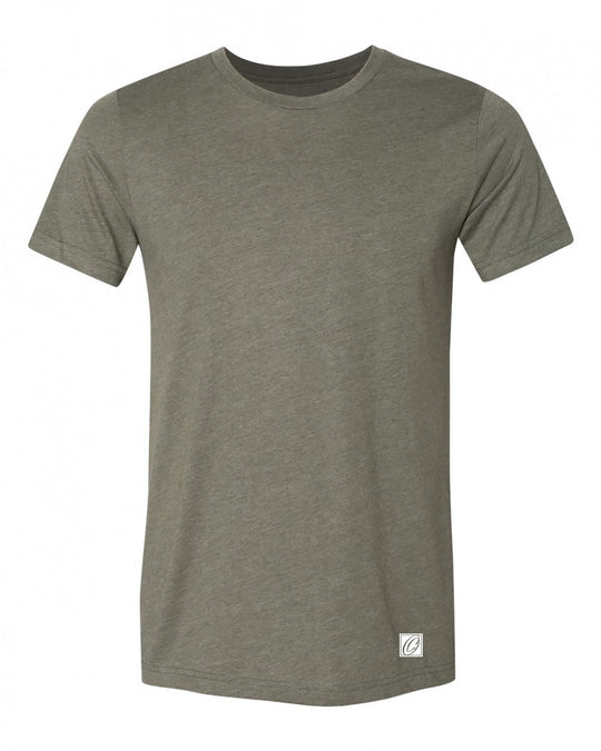 Bella Canvas Adult Heather CVC Crew Neck Short Sleeve Tee - Greens - 2XL-4XL
