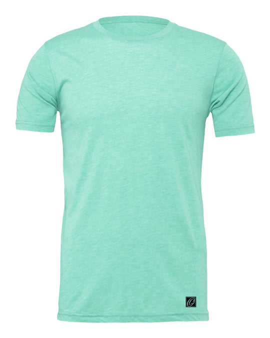 Bella Canvas Adult Heather CVC Crew Neck Short Sleeve Tee - Greens - 2XL-4XL