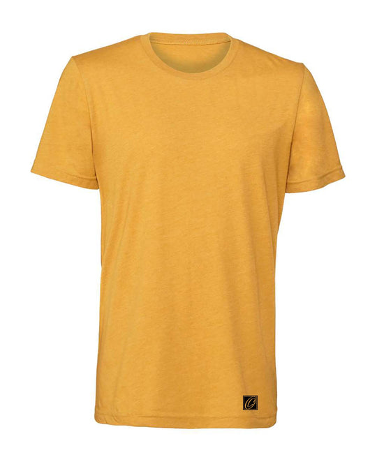 Bella Canvas Adult Heather CVC Crew Neck Short Sleeve Tee - Yellow/Orange/Tan - 2XL-4XL