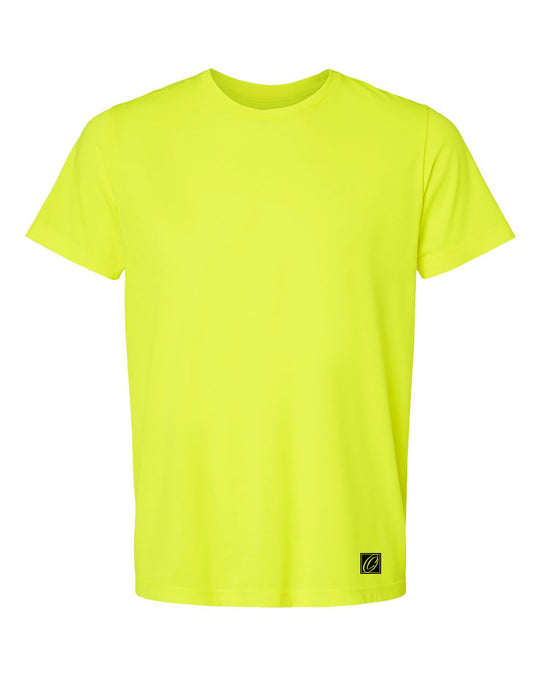 Bella Canvas Adult Heather CVC Crew Neck Short Sleeve Tee - Yellow/Orange/Tan - XS-XL