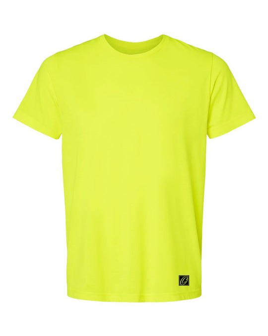 Bella Canvas Adult Heather CVC Crew Neck Short Sleeve Tee - Yellow/Orange/Tan - 2XL-4XL