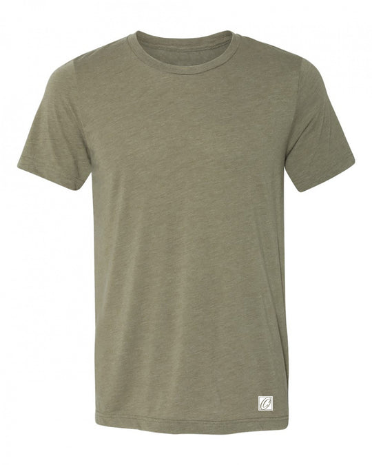 Bella Canvas Adult Heather CVC Crew Neck Short Sleeve Tee - Greens - XS-XL