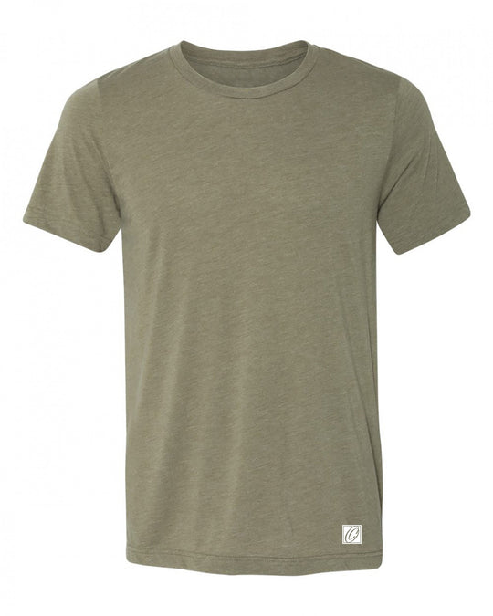 Bella Canvas Adult Heather CVC Crew Neck Short Sleeve Tee - Greens - 2XL-4XL