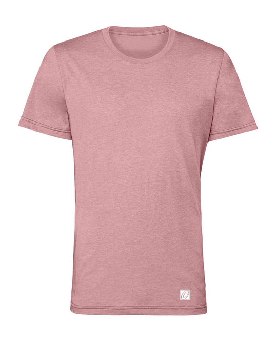 Bella Canvas Adult Heather CVC Crew Neck Short Sleeve Tee - Red/Pink/Purple - XS-XL