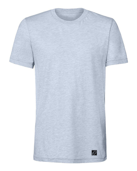 Bella Canvas Adult Heather CVC Crew Neck Short Sleeve Tee - Blues - 2XL-4XL