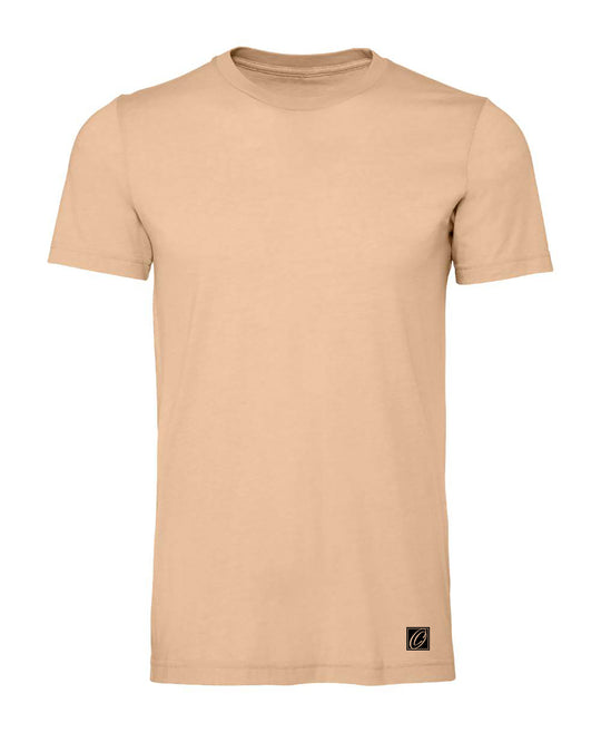 Bella Canvas Adult Heather CVC Crew Neck Short Sleeve Tee - Yellow/Orange/Tan - XS-XL