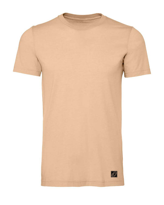 Bella Canvas Adult Heather CVC Crew Neck Short Sleeve Tee - Yellow/Orange/Tan - 2XL-4XL