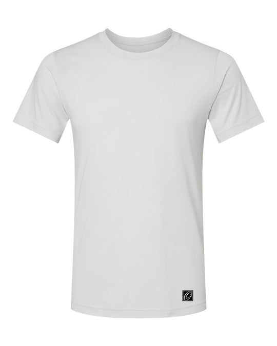Bella Canvas Adult Heather CVC Crew Neck Short Sleeve Tee - Black/Gray/White - XS-XL